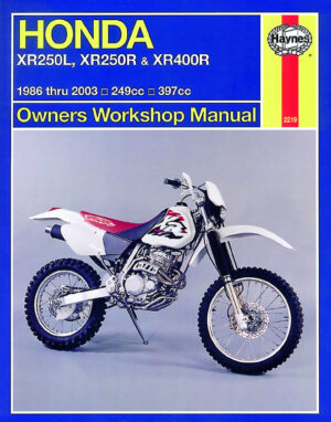 Honda XR250L, XR250R and XR400R  1986 - 2003(Haynes 2219)