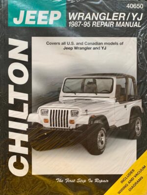 Jeep Wrangler YJ 1987-1994 (Chilton C8535)