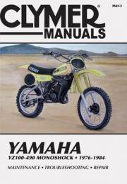 Yamaha YZ100 - 490 Monoshock 1976 - 1984 (Clymer M413)