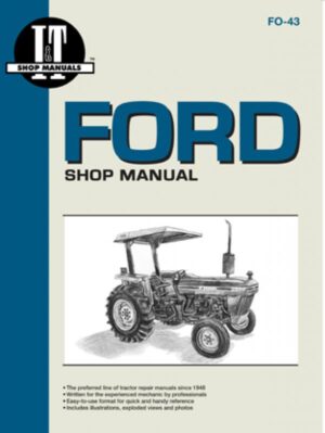 Ford Shop Manual models 2810, 2910 & 3910 (IT Shop FO-43)