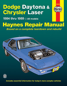 Dodge Daytona and Chrysler Laser 1984 - 1989 (Haynes 30030)