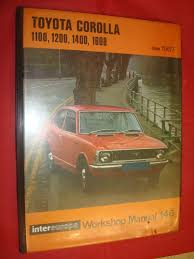 Toyota Corolla 1967 on (Intereurope Limited 146)