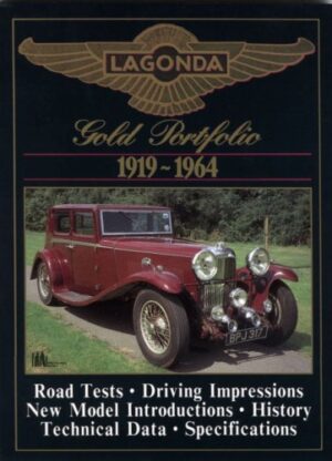 Lagonda Gold Portfolio Brooklands Road Test Books (Motorbooks International) 1919 - 1964