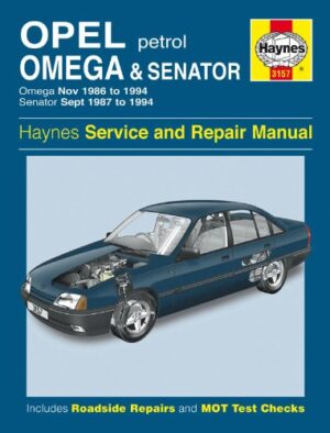 Opel Omega and Senator Petrol 1986 - 1994 (Haynes 3157)