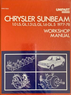 Chrysler Sunbeam 1977 - 1978 (Unipart GWM 9530)