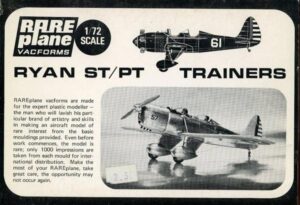 Ryan ST/PT Trainers 1/72  Scale (RAREplanes)