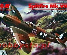 Spitfire Mk VIII WWII British Fighter Scale 1:48 (ICM 48067)