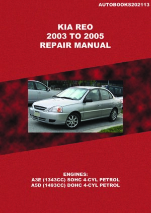 Kia Reo 2003 to 2005 Repair Manual (Autobooks202113)