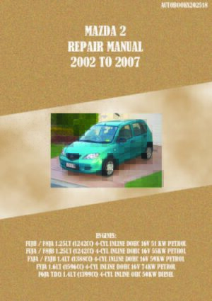 Mazda 2 Repair Manual 2002-2007 (Autobooks202518)