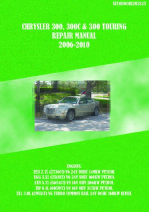 Chrysler 300, 300c & 300 Touring Repair Manual 2006-2010 (Autobooks 202523)