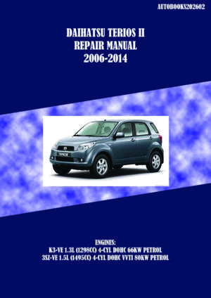DAIHATSU TERIOS II REPAIR MANUAL 2006-2014 (AUTOBOOKS 202602)